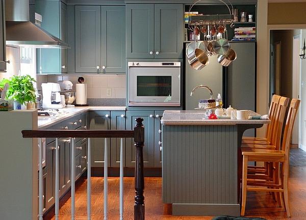στήσιμο κουζίνα ντουλάπι κουζίνας γκρι μονότονα χρώματα έπιπλα σπιτιού