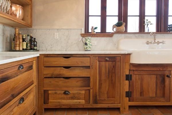κουζίνα έμπνευση ξύλινο πάτωμα εξοχικό στυλ ιταλικό σχέδιο