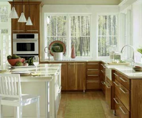 κουζίνες με πολλά παράθυρα φυσικά όμορφες