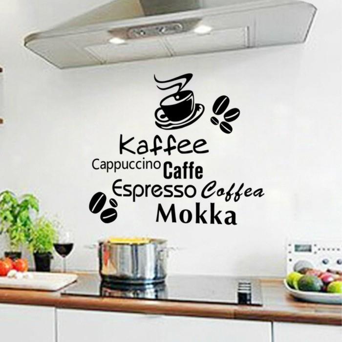 αυτοκόλλητα τοίχου κουζίνας ιδέες διακόσμησης τοίχων φυτά