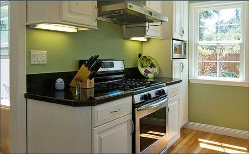 μπλοκ κουζίνα υφές ξύλο λευκό μαύρο πράσινο κουζίνα πίσω τοίχος συμπαγής