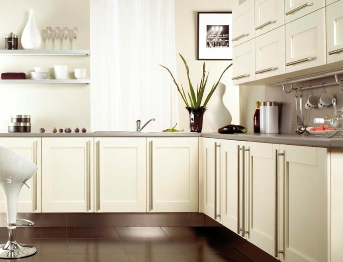 αντικαταστήστε τα μέτωπα κουζίνας ανανεώστε λευκά ντουλάπια κουζίνας αλουμινίου λαβές μοντέρνα κουζίνα