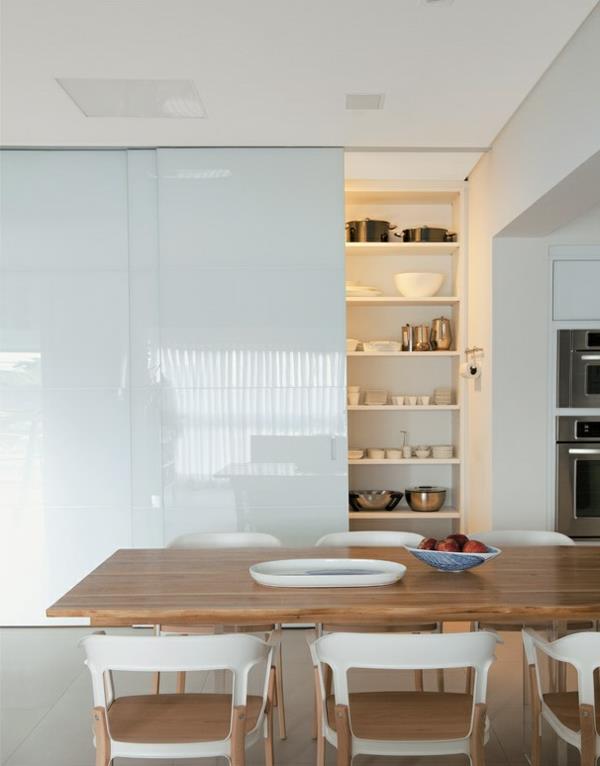 ιδέες σχεδιασμού κουζίνας ντουλάπι με συρόμενο σύστημα