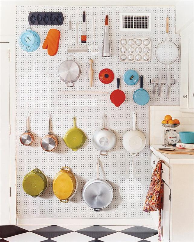 ιδέες κουζίνας πιατικά τοίχου λειτουργικά φωτεινά ντουλάπια κουζίνας