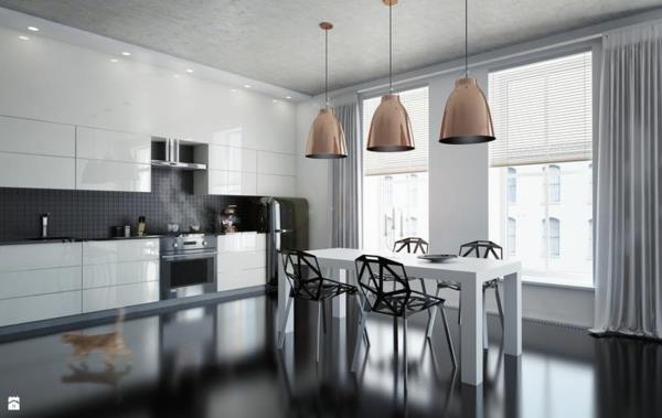 μοντέρνα φωτιστικά κουζίνας φωτισμός κουζίνας μοντέρνο σχέδιο οροφής led