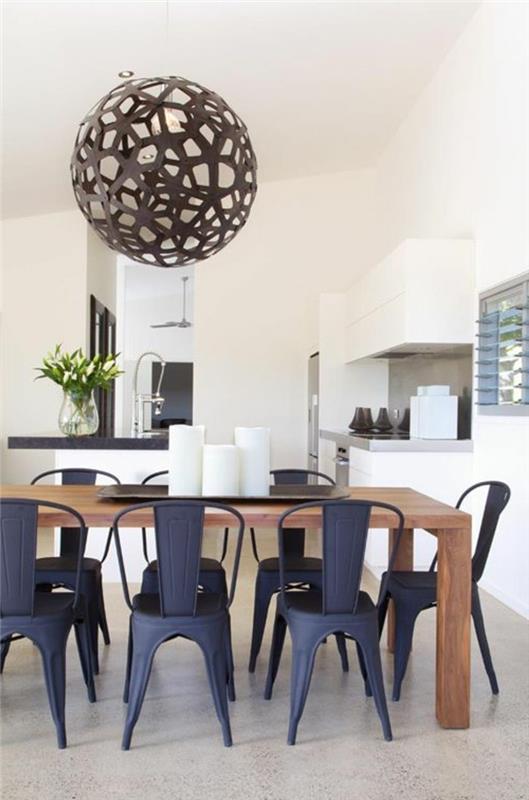 καρέκλες κουζίνας κομψές πλαστικές καρέκλες μεταμορφώνουν τη μοντέρνα τραπεζαρία