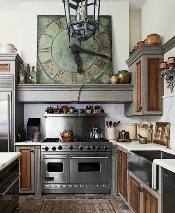 ρολόι κουζίνας ρολόι τοίχου κουζίνα vintage ρετρό