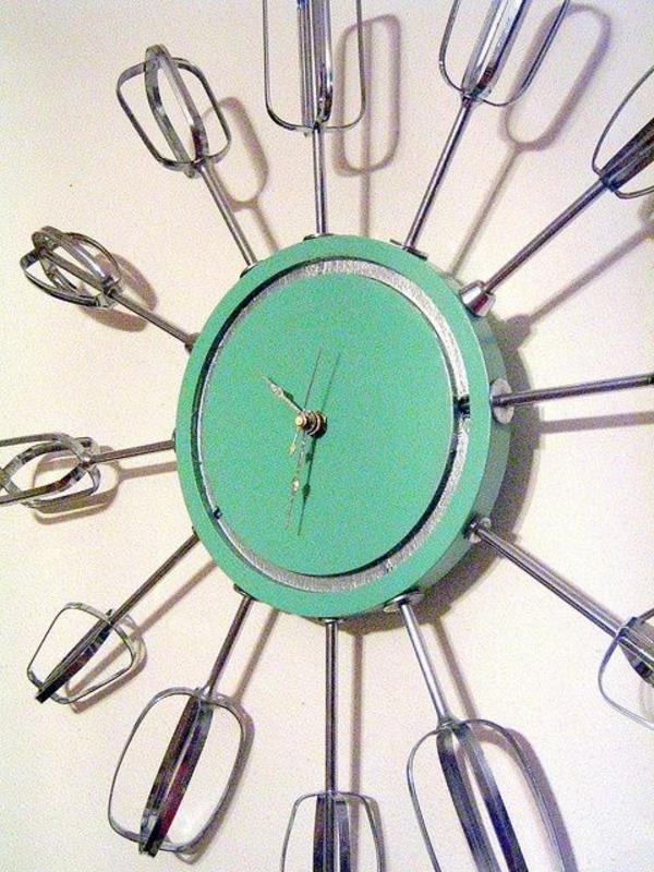 ρολόγια τοίχου κουζίνας ανακατεύουν πιάτα ρολόι τοίχου