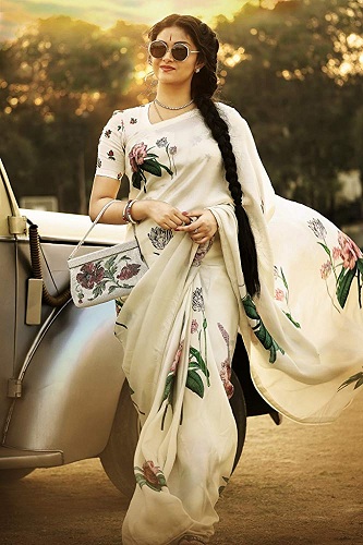 Mahanati'deki Keerthy Suresh Saree