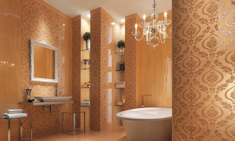 κεραμικά πλακίδια ιδέες πλακιδίων τοίχου εικόνες μοντέρνο μπάνιο