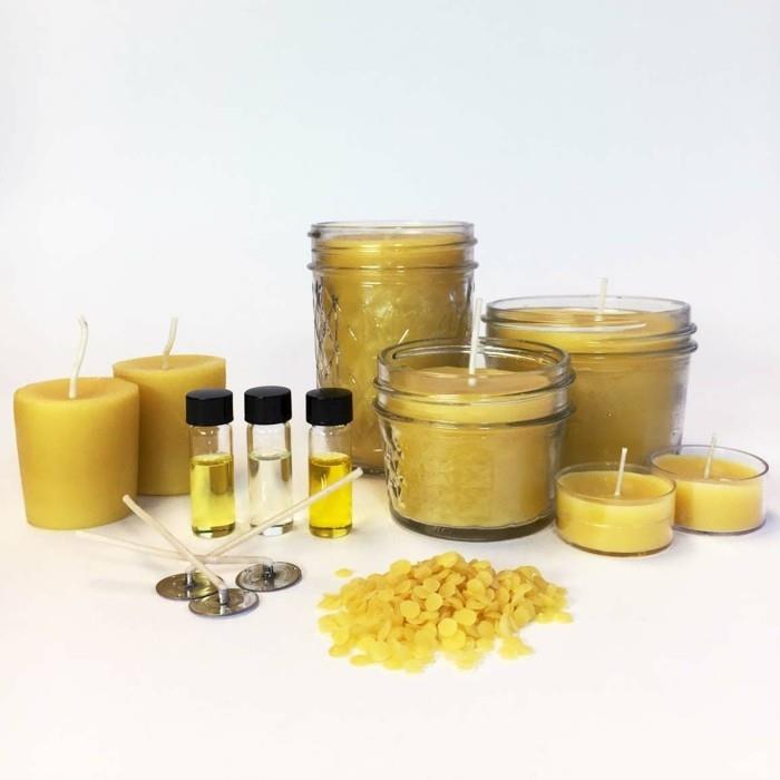Φτιάξτε μόνοι σας κεριά ιδέες αρωματικά κεριά από κερί μέλισσας