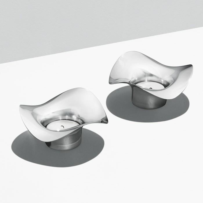 λαμπάδα ασημί σχεδιαστής Georg jensen φανάρια κόμπρα