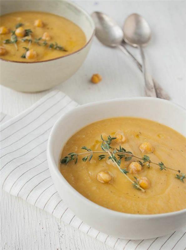 Chickpeas Nutrition Facts Soup Prepare Cooking Recipe