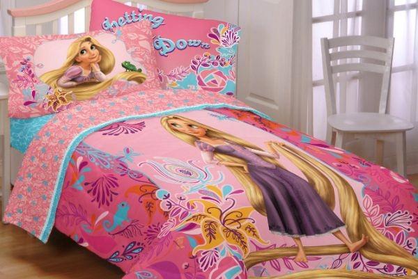 παιδικά κρεβάτια σχεδιασμός κοπέλα ιδέα rapunzel