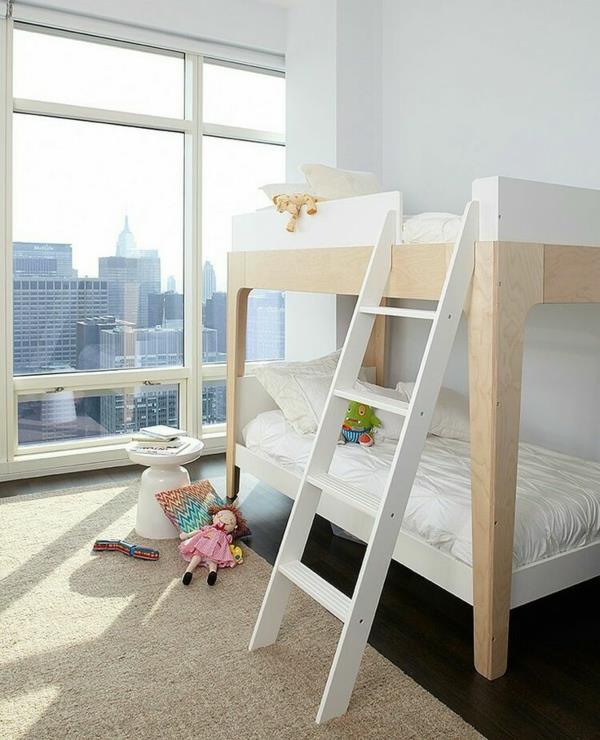 παιδιά-κουκέτα-κρεβάτι-εικόνες-νεανικό-δωμάτιο-μωρό-παράθυρο-ήλιος
