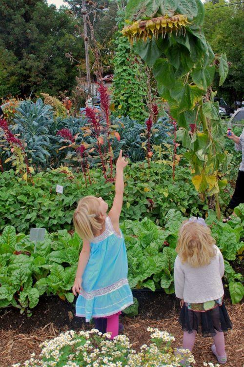 παιδιά στον κήπο - πολύ καλή ιδέα