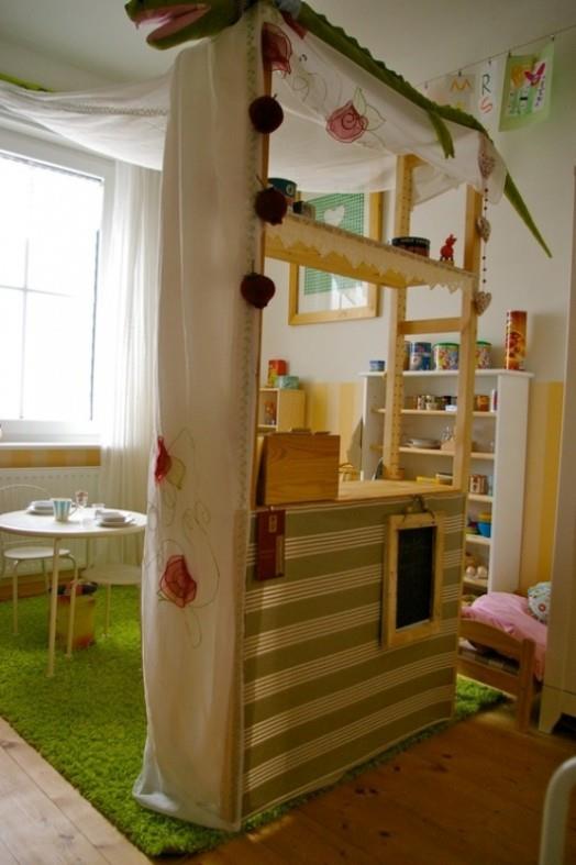 ιδέες παιδικής χαράς πολύχρωμο διαμέρισμα γωνιά παιχνιδιού