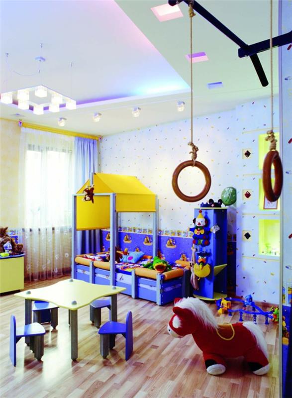 παιδικά κρεβάτια ασυνήθιστο σχέδιο ταπετσαρίες επίπλων παιδικού δωματίου
