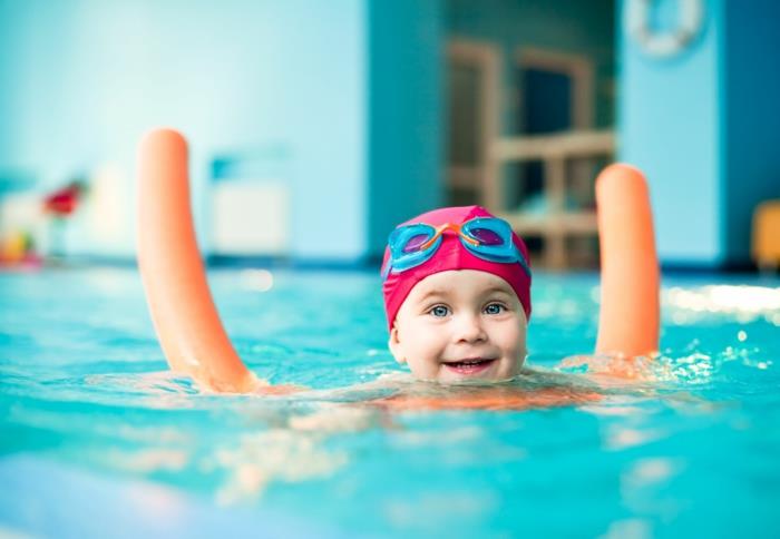 παιδιά αθλητικά νήπια κολύμπι γονείς τρόπος ζωής