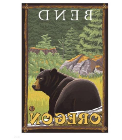 διακόσμηση αφίσα φυτώριο με αρκούδα