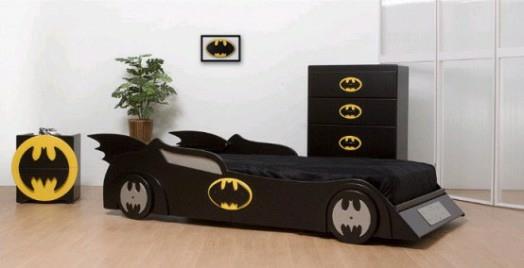 στήσιμο παιδικό δωμάτιο αγόρι κρεβάτι αυτοκίνητο batman batmobile