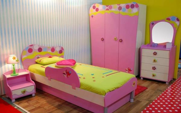 παιδικό δωμάτιο παιδικό δωμάτιο ροζ πράσινο χαριτωμένο