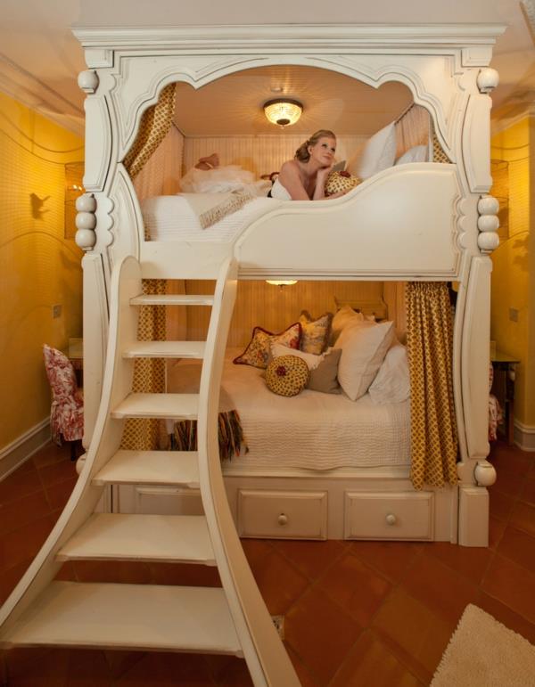 παιδικό δωμάτιο νεανικό δωμάτιο κορίτσι σχεδιασμός κρεβατιού