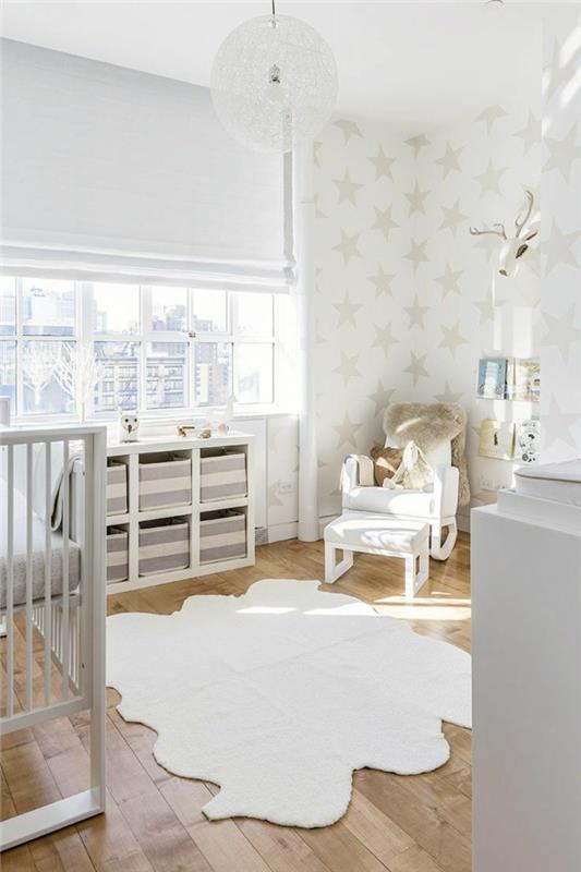 παιδικό δωμάτιο χαλί λευκό ασυνήθιστο διακοσμήστε παιδικό δωμάτιο