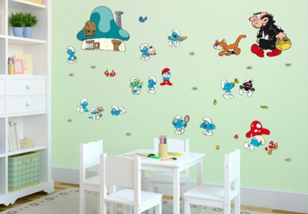 Παιδικό δωμάτιο τοίχου χαλκομανίες το καταπακτή δημιουργικό σχεδιασμό τοίχου