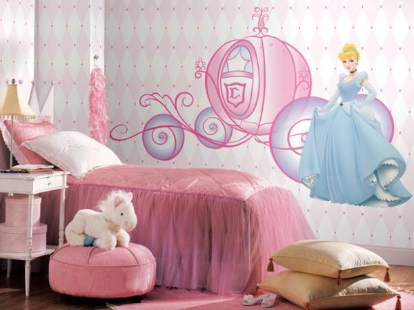 αυτοκόλλητο τοίχου παιδική πριγκίπισσα