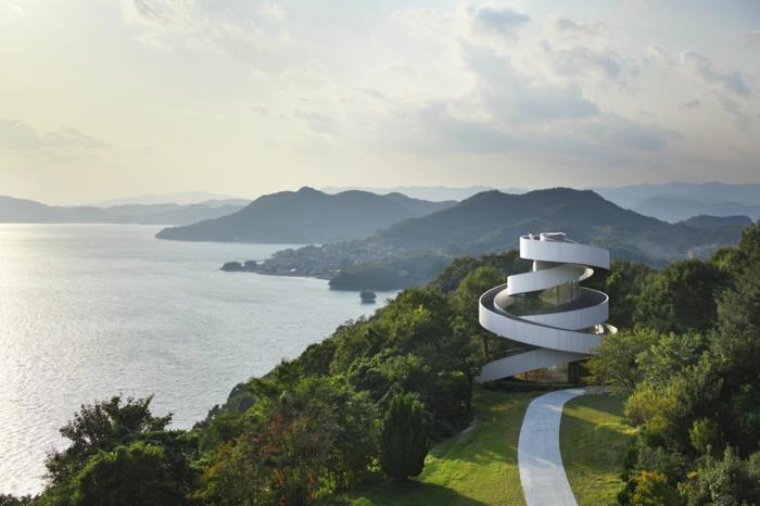 εκκλησία γαμήλια κορδέλα παρεκκλήσι hiroshi nakamura ιαπωνική αρχιτεκτονική θηλιά