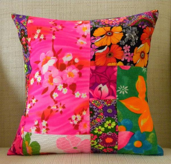 μαξιλάρια καλύμματα μαξιλάρι κάλυμμα μαξιλαριού πολύχρωμο floral vintage