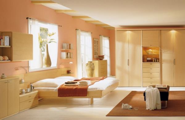 μικρές λεπτομέρειες feng shui υπνοδωμάτιο ανοιχτό λεπτό χρώμα