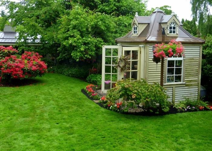 μικρά σπίτια κήπων ιδέες κήπου σχεδιασμός κήπου