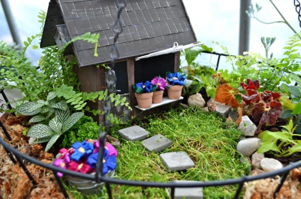 Δημιουργήστε μικρούς κήπους από κρεμαστά σπίτια