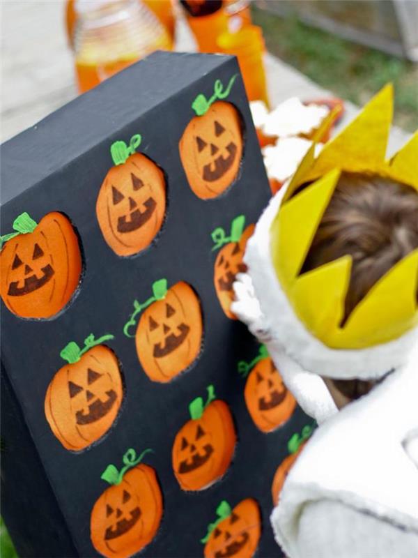 Little jack o φανάρι κολοκύθες ως αποκριάτικες ιδέες διακόσμησης πάρτι