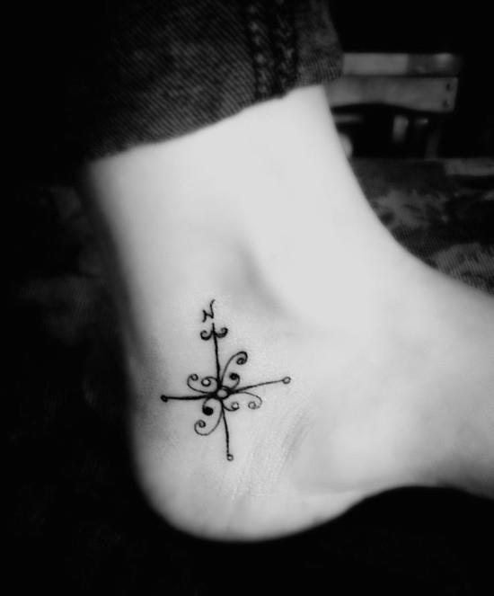 μικρό wanderlust τατουάζ ιδέες πόδι