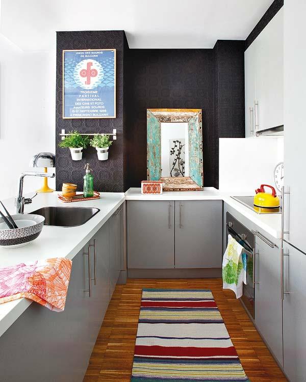 μικρό διαμέρισμα μικρή κουζίνα που στήνει ιδέες εσωτερικής διακόσμησης