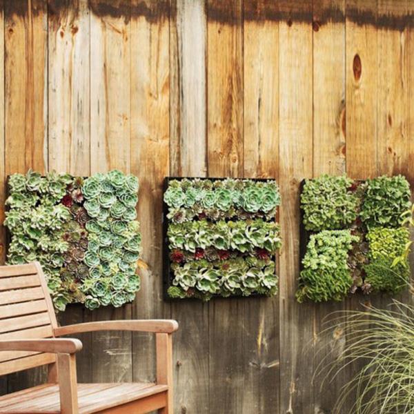 μικρό μπαλκόνι σχεδιασμός τοίχου διακόσμηση φυτών ιδέα εξοικονόμησης χώρου