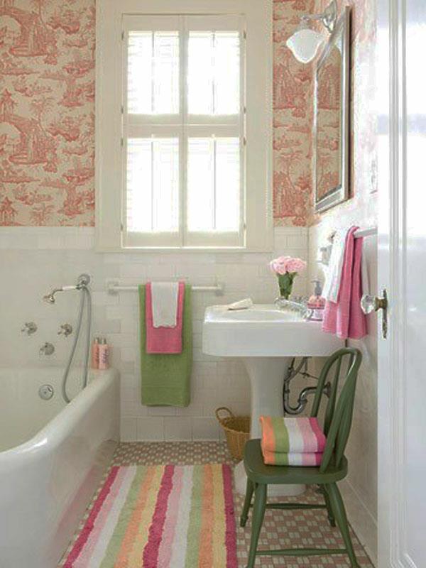 στήστε μικρές ιδέες μπάνιου μπάνιου διακόσμηση τοίχου