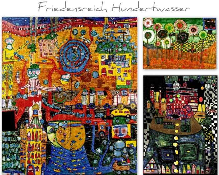 ο καλλιτέχνης Friedensreich Hundertwasser εργάζεται και ζει