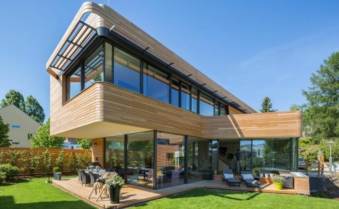 οικολογικό σπίτι χτίστε βιώσιμο ξύλινο σπίτι