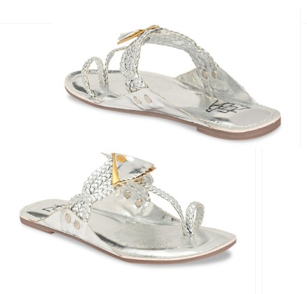Gümüş Kolhapuri Chappal