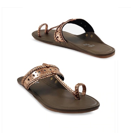 Düz Kolhapuri Chappal