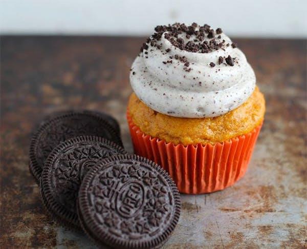 muffins με κολοκύθα oreo ιδέες αποκριών