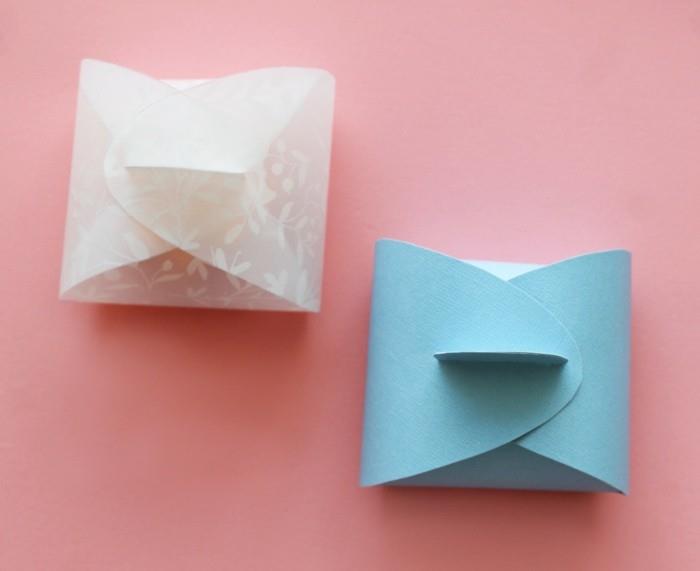 δημιουργικά μικρά κουτιά από χαρτί