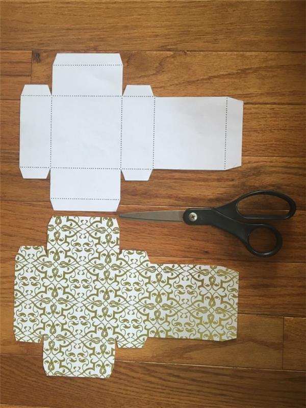 δημιουργικό χαρτί tinker χρησιμοποιήστε κουτιά με μοτίβα