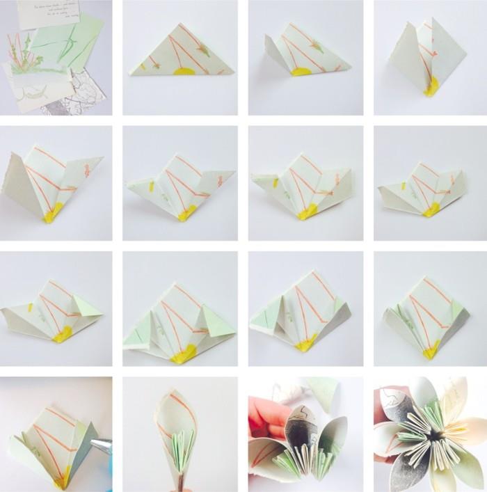 δημιουργικές χειροτεχνίες όμορφο λουλούδι από χαρτί φτιάξτε μόνοι σας οδηγίες σε εικόνες