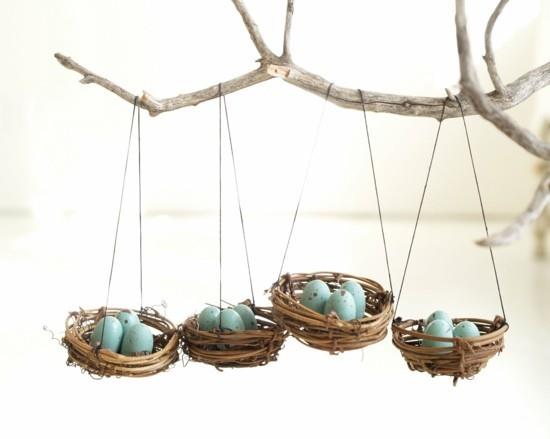 δημιουργικές ιδέες διακόσμησης του Πάσχα με πασχαλινά αυγά