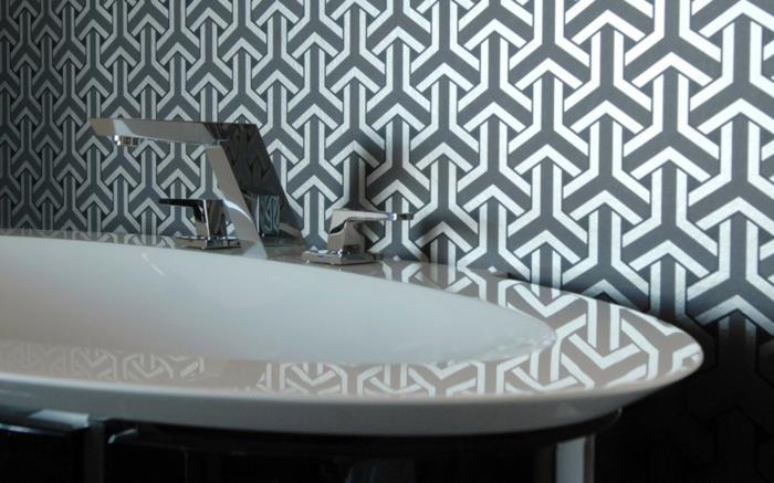 σχεδιασμός τοίχου σχεδιασμός τοίχου χρώμα σχεδιασμός γκρι μπάνιο